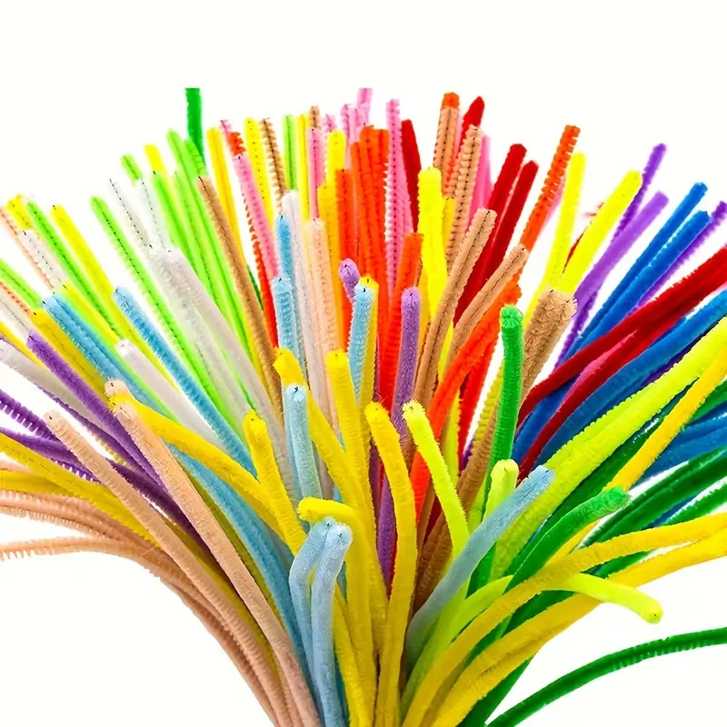 Fuzzy Wire - 27 Pcs Soft Fabric Metal Wire Picker for DIY Crafts, Hair Accessories & Floral Arrangements (MT-003)